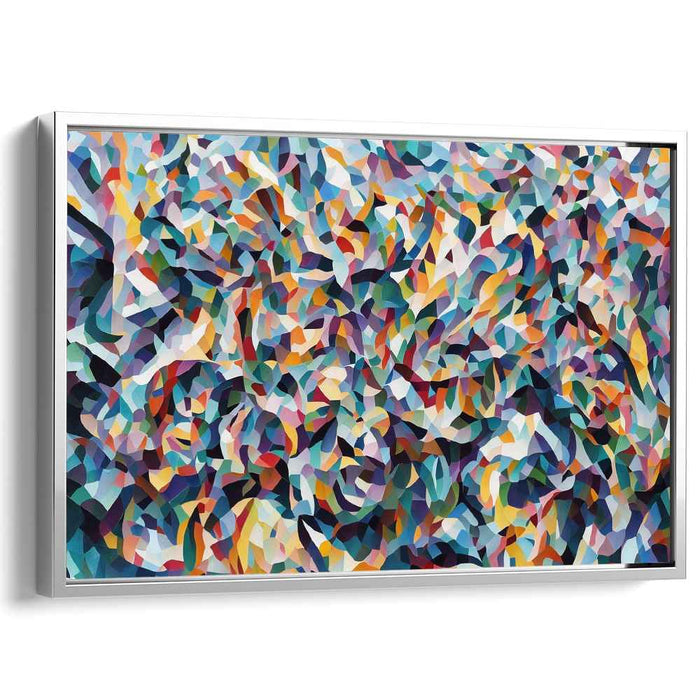 Pastel Cubism Shapes #122