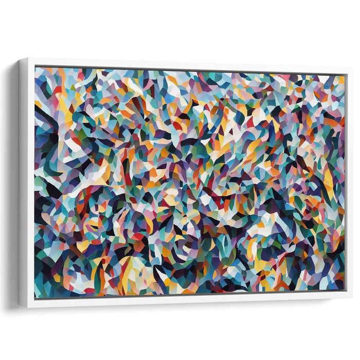 Pastel Cubism Shapes #122