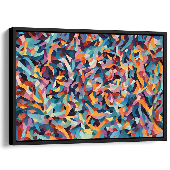 Pastel Cubism Shapes #130