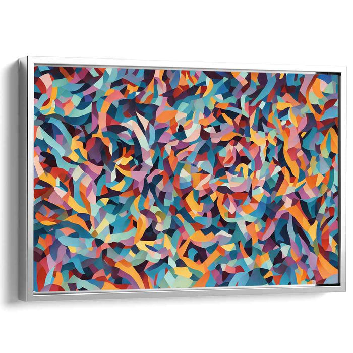 Pastel Cubism Shapes #130