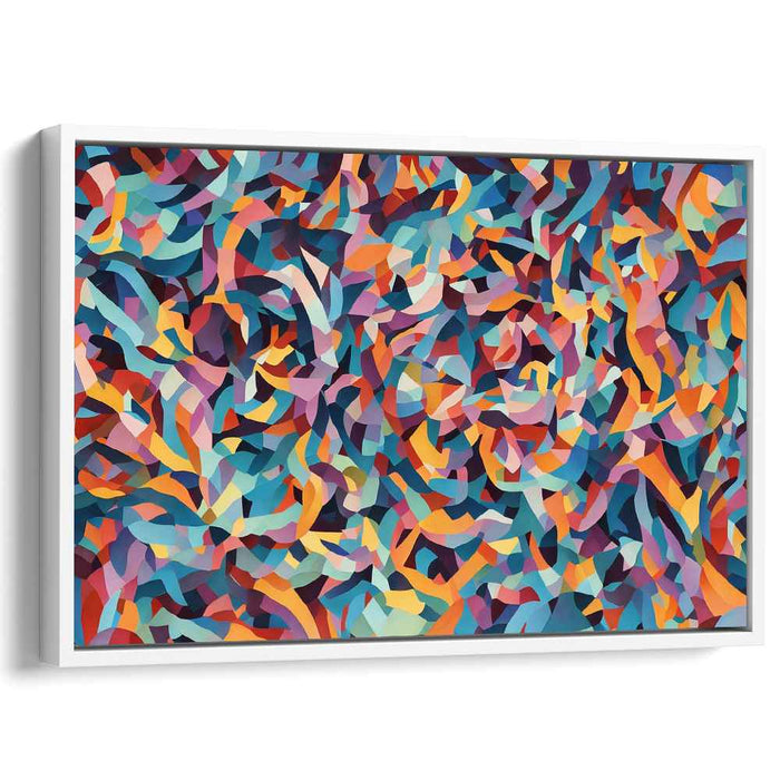 Pastel Cubism Shapes #130