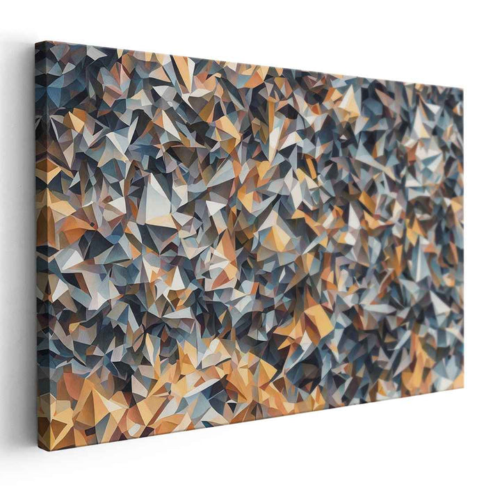 Pastel Cubism Shapes #131