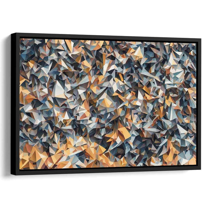 Pastel Cubism Shapes #131