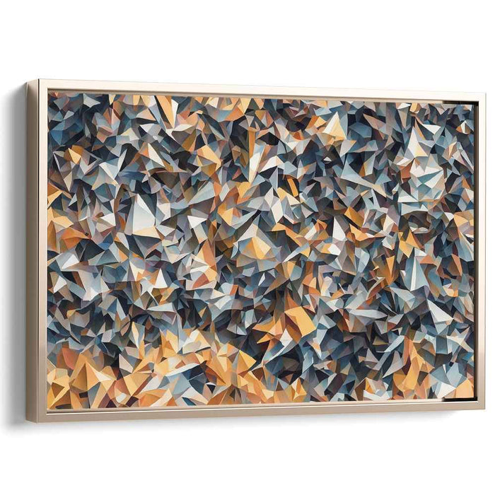 Pastel Cubism Shapes #131