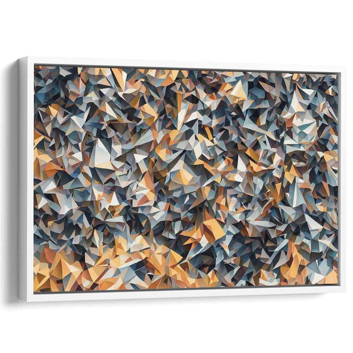 Pastel Cubism Shapes #131