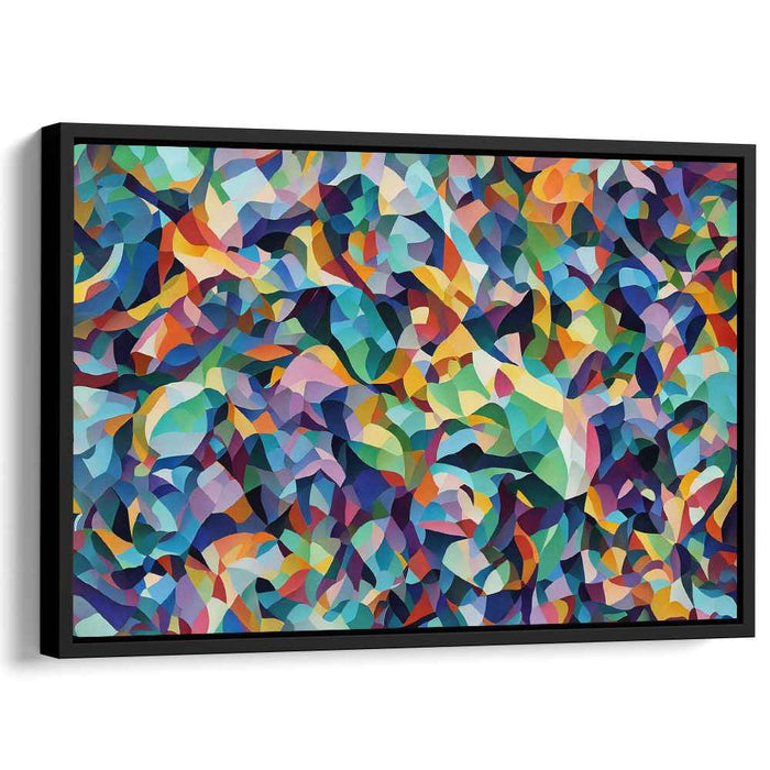 Pastel Cubism Shapes #134