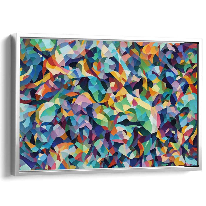 Pastel Cubism Shapes #134