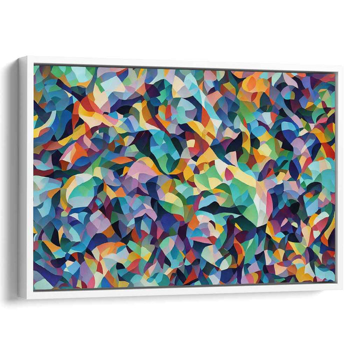 Pastel Cubism Shapes #134