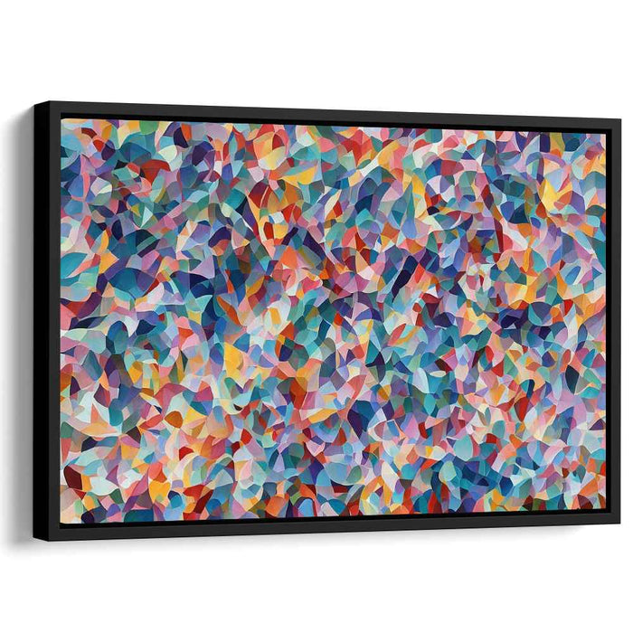 Pastel Cubism Shapes #137