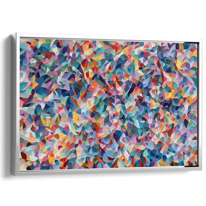 Pastel Cubism Shapes #137