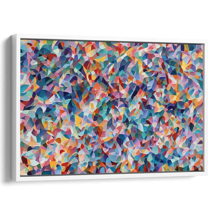 Pastel Cubism Shapes #137