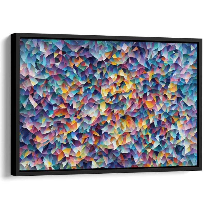 Pastel Cubism Squares #102