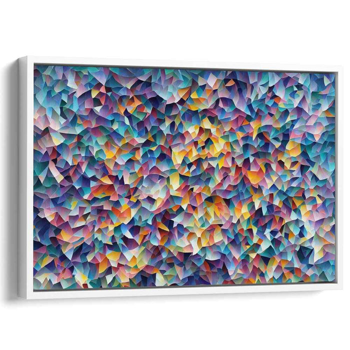 Pastel Cubism Squares #102