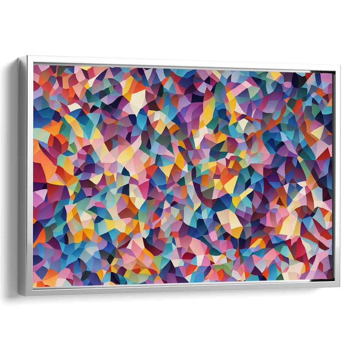 Pastel Cubism Squares #106