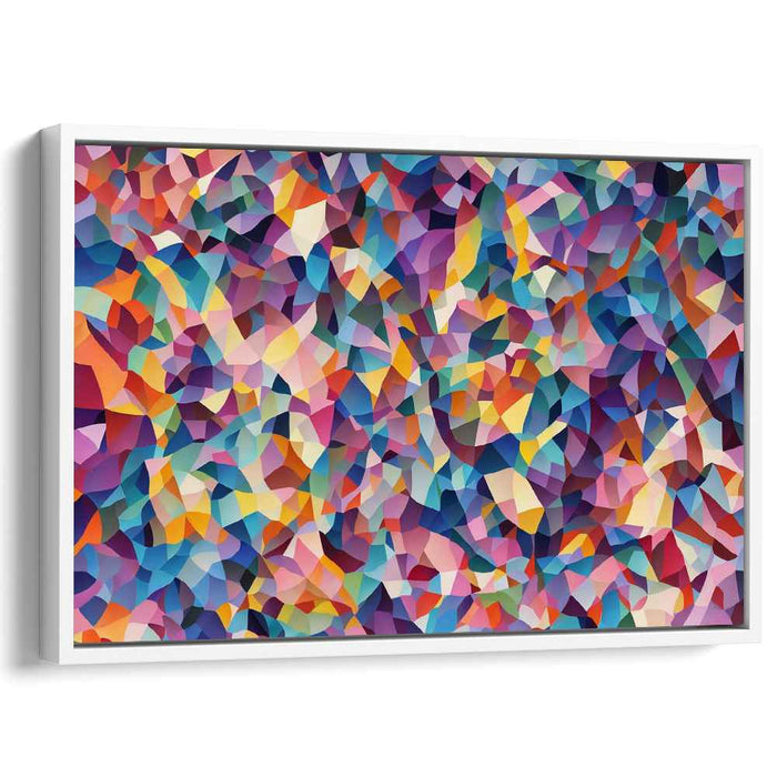 Pastel Cubism Squares #106