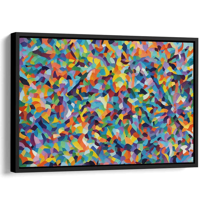 Pastel Cubism Squares #113