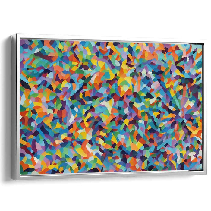 Pastel Cubism Squares #113