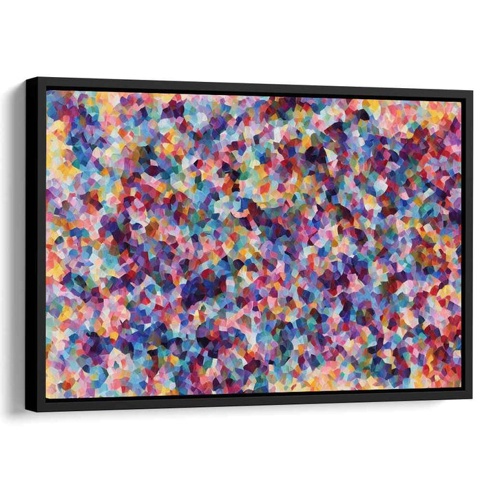 Pastel Cubism Squares #124