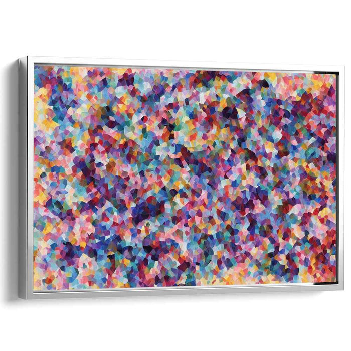 Pastel Cubism Squares #124