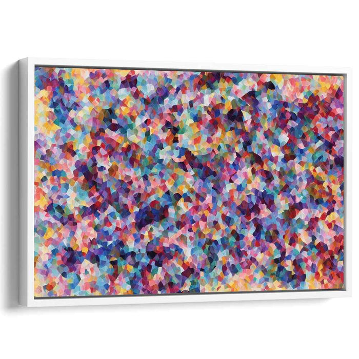 Pastel Cubism Squares #124