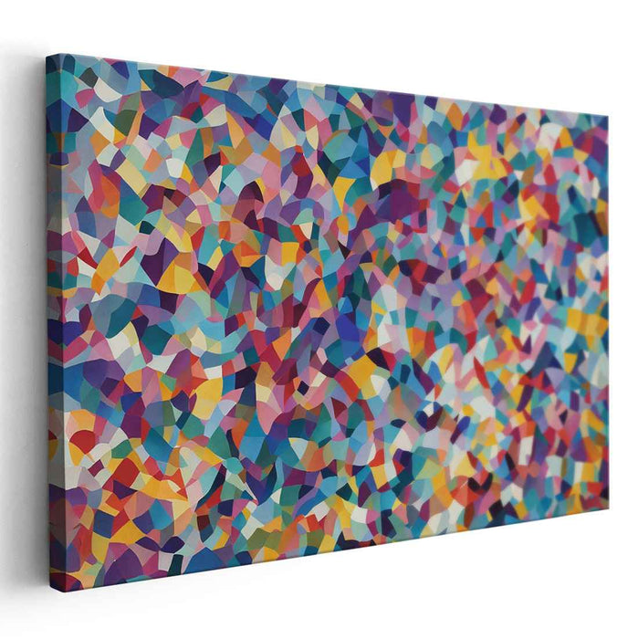 Pastel Cubism Squares #141