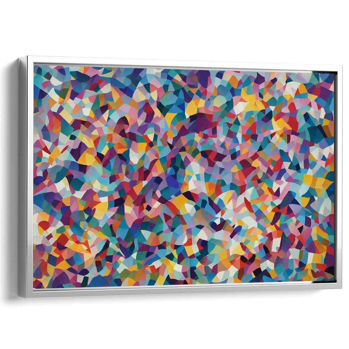 Pastel Cubism Squares #141