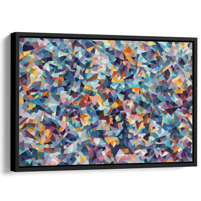 Pastel Cubism Squares #145