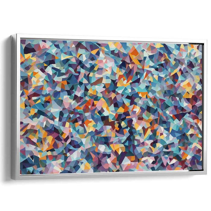 Pastel Cubism Squares #145