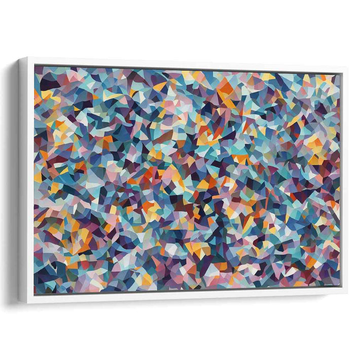 Pastel Cubism Squares #145