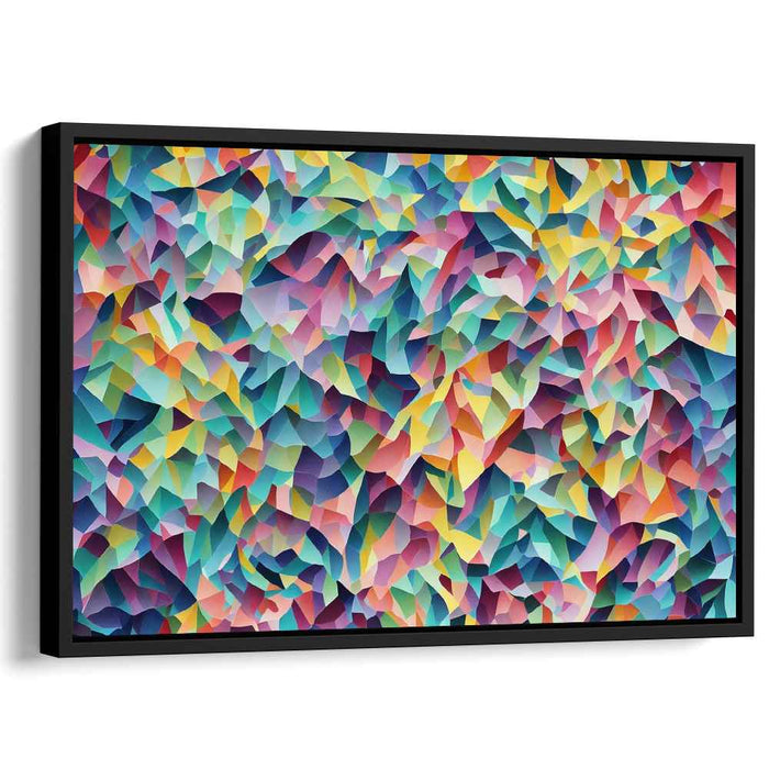 Pastel Cubism Stars #102