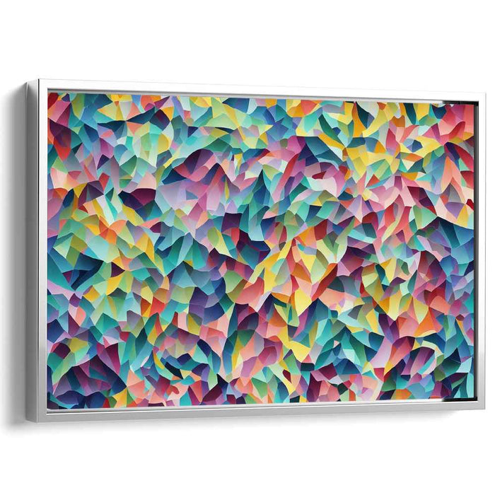 Pastel Cubism Stars #102