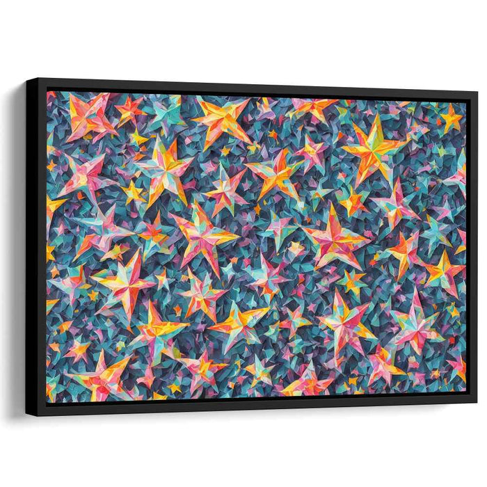 Pastel Cubism Stars #110