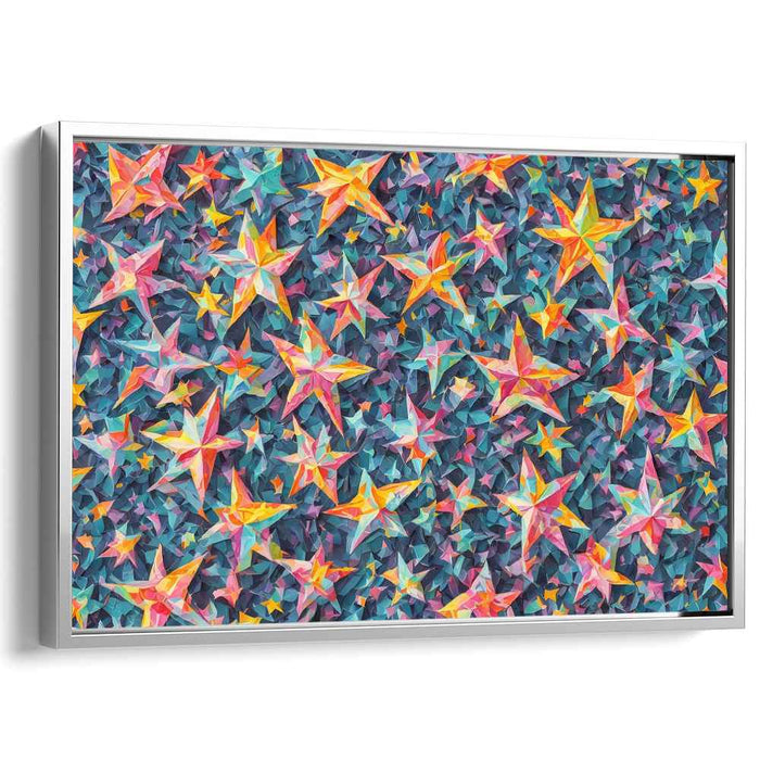 Pastel Cubism Stars #110