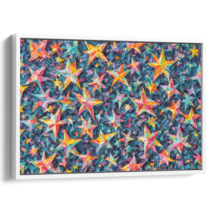 Pastel Cubism Stars #110