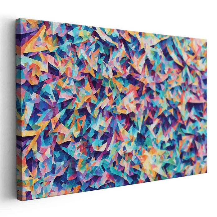 Pastel Cubism Stars #125