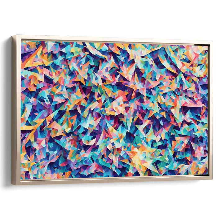 Pastel Cubism Stars #125