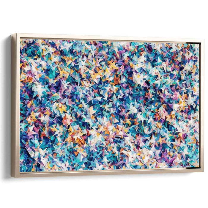 Pastel Cubism Stars #127