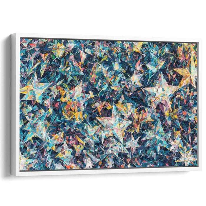 Pastel Cubism Stars #130