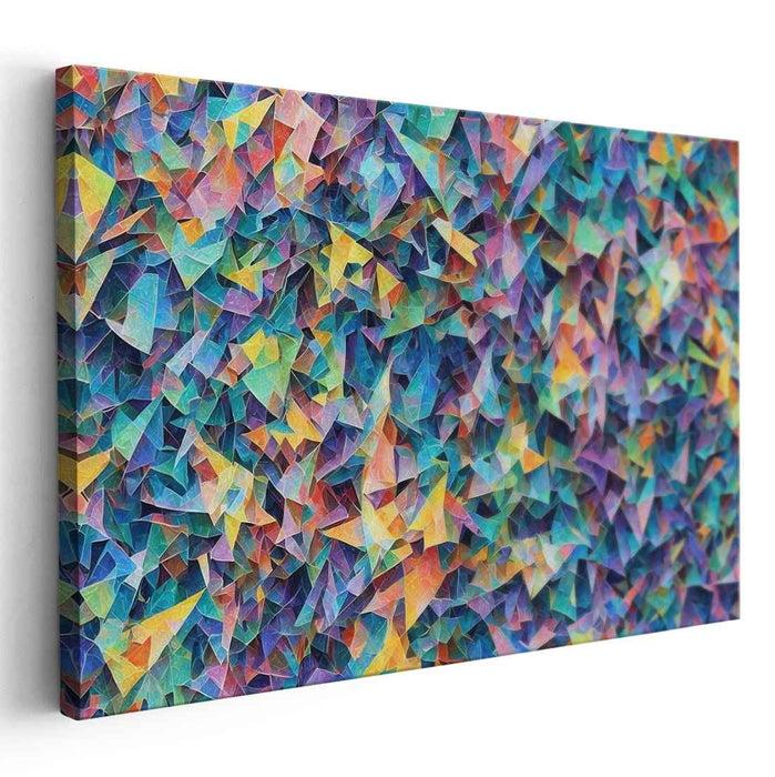 Colorful Chaos Melodies: A Symphony of Abstract Geometrics