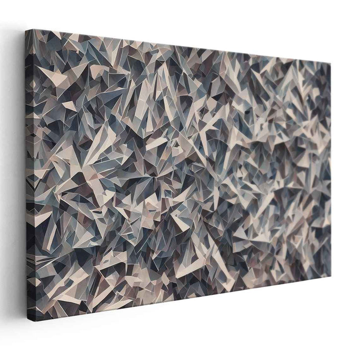 Pastel Cubism Triangles #126