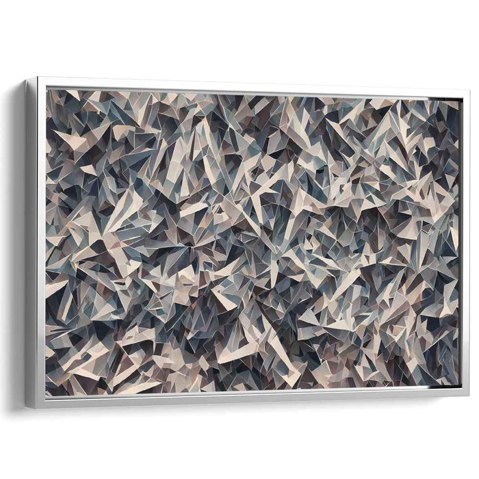 Pastel Cubism Triangles #126