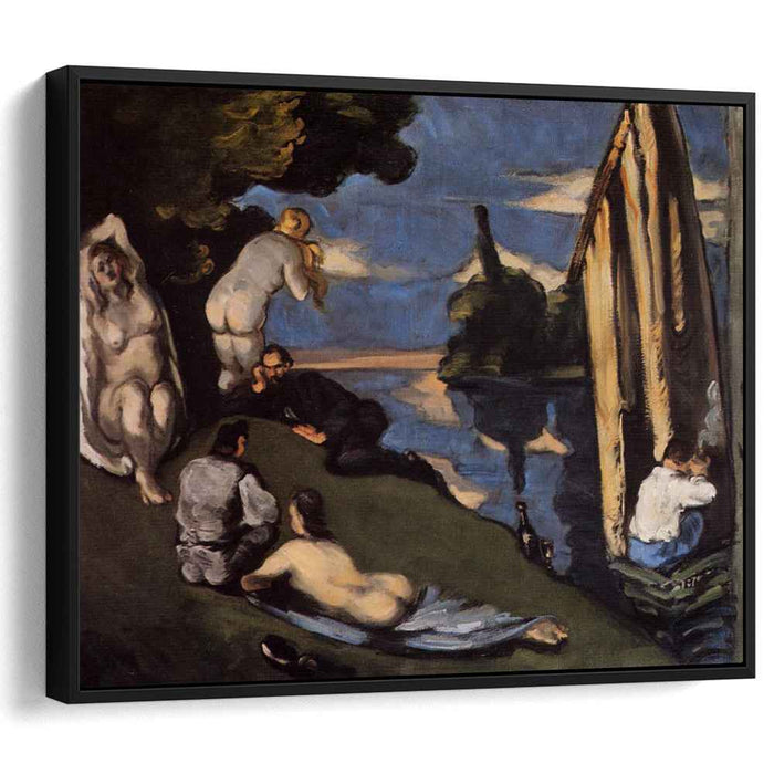 Pastoral, or Idyll by Paul Cezanne