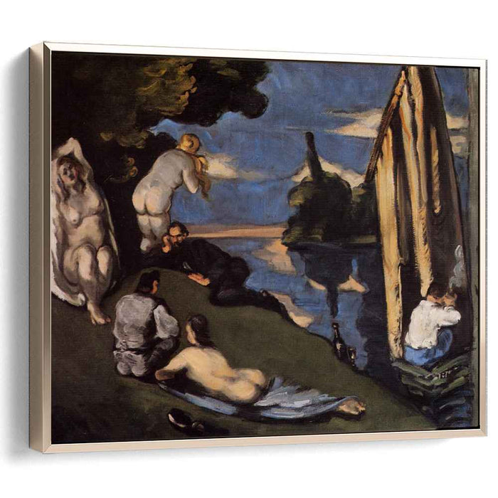 Pastoral, or Idyll by Paul Cezanne