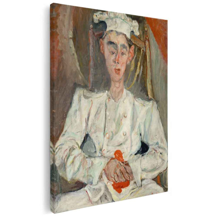 Pastry Cook with Red Handkerchief (1923) by Chaim Soutine