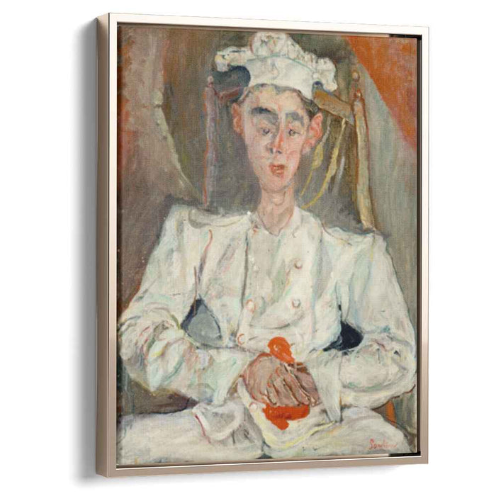 Pastry Cook with Red Handkerchief (1923) by Chaim Soutine