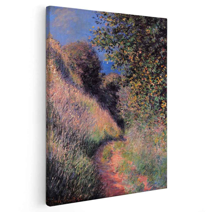 Path at Pourville (1882) by Claude Monet