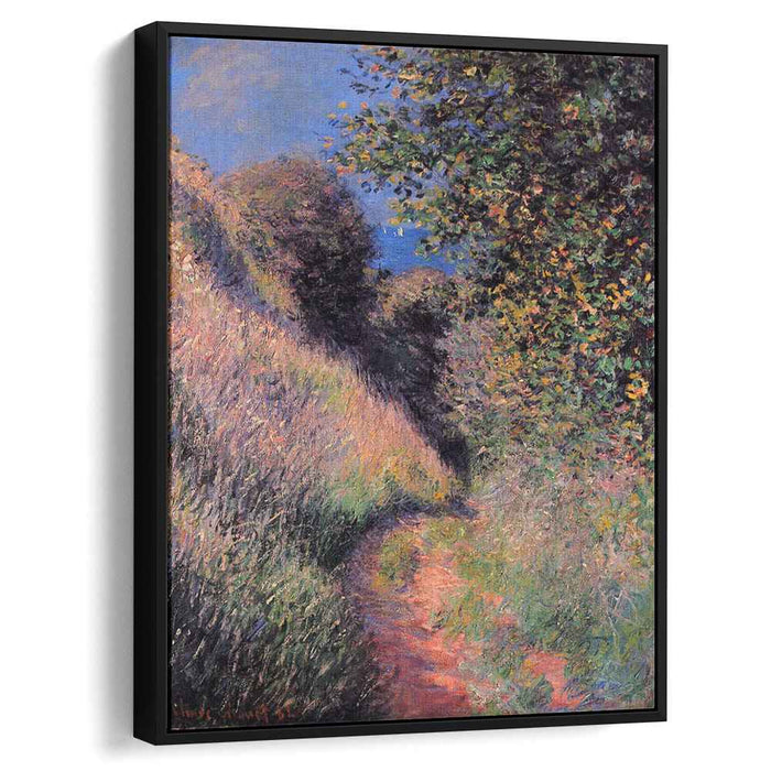 Path at Pourville (1882) by Claude Monet