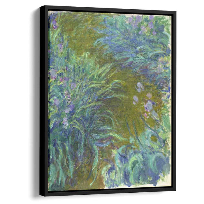 Path through the Irises 02 (1917) by Claude Monet