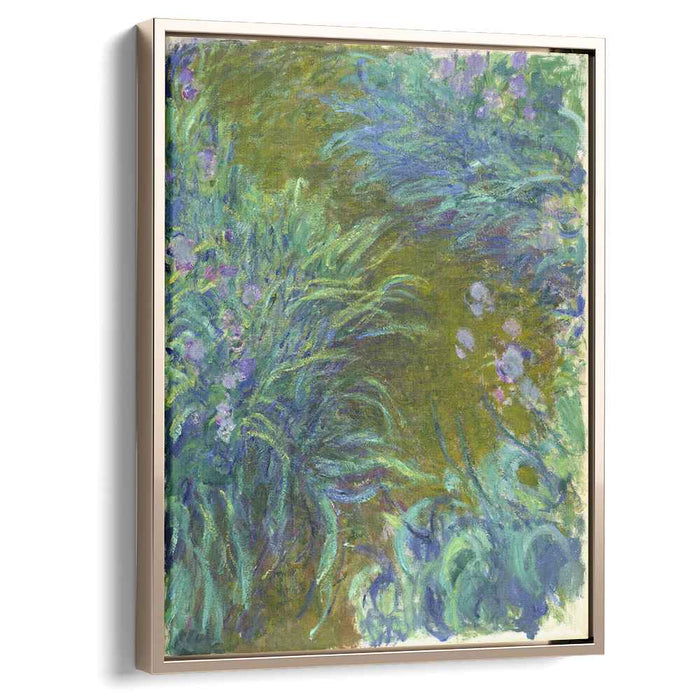 Path through the Irises 02 (1917) by Claude Monet
