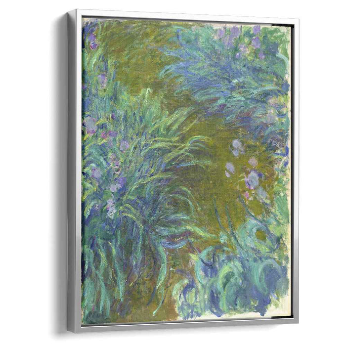 Path through the Irises 02 (1917) by Claude Monet